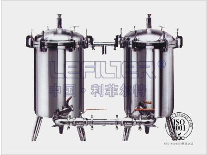 海水淡化不銹鋼雙聯(lián)保安過濾器